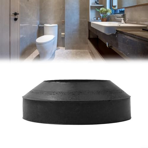 Conical Cone Shaped Donut Washer, Toilet Cistern Seal Pan Rubber Doughnut Washer, Replacement Toilet Flush Valve Rubber Seal Washer Toilet Parts