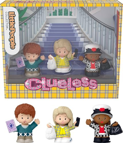Little People Collector Clueless Movie Special Edition Set für Erwachsene & Fans, 3 Charakterfiguren im Display-Paket (Amazon Exclusive)