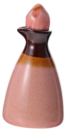 FUNOMOCYA Keramik-flasche Zum Befüllen Von Ätherischen Ölen Lotionen Und Parfüms Kleine Und Leichte Leerschale Mit Glattem Boden Für Reisen Sammeln Geschenk