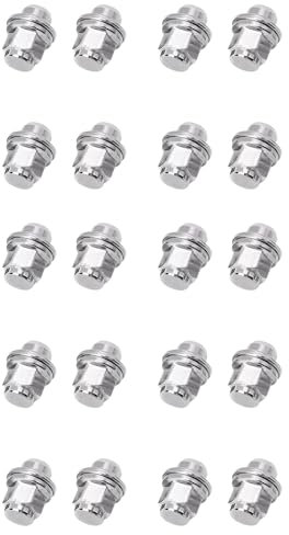 M12 x 1.5 Wheel Lug Nut,esmusssein 20Pcs Alloy Wheel Nuts,Nuts Set Replacement for Ja-guar Type F, S, X, XF Series, XJ X350/X351/X358, XK/XKR Series