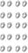 M12 x 1.5 Wheel Lug Nut，esmusssein 20Pcs Alloy Wheel Nuts,Nuts Set Replacement for Ja-guar Type F, S, X, XF Series, XJ X350/X351/X358, XK/XKR Series