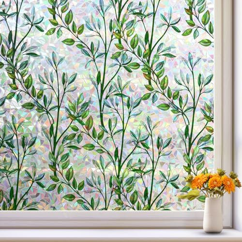 KROMAPOLIS Pellicola Per Vetri Finestre Privacy Pellicola Privacy Finestre Pellicola Vetri Finestre Vinile A Specchio Per Finestre Adesivi Per Finestre Window Film UV Ornamentale - 30x200cm