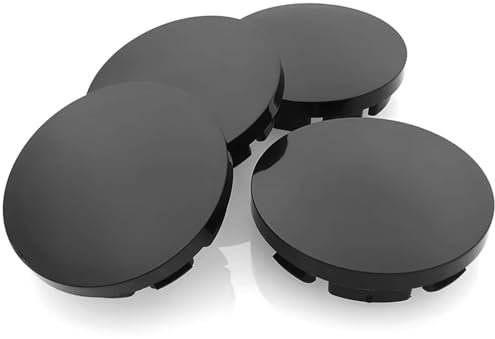 4 pcs Nabendeckel für Seat Leon FR KL ab Bj.06/2020, Radnabenabdeckung Set ABS Kunststoff Aluminium Nabenkappen für Felgen Radnaben Felgendeckel Felgenkappen,55mm