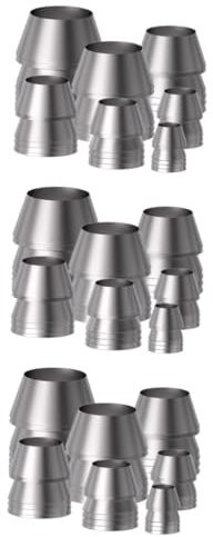 DIYEAH 3 Set Cunei Per Martello Con Accessori Per Fissaggio Impugnatura Cunei Per Installazione Stabile Diametri Per Ogni Esigenza 7 Pezzi*3
