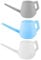 Plastic Lota Toilet Jug, Traditional Bathroom Water Container, Multiple Colours (Blue)