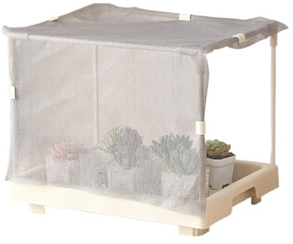 Mini serre : serres pour la protection solaire et l'isolation thermique, écailles de fleurs, protection contre le gel d'hiver, couverture de fleurs, plantes succulentes, plantes vertes, froid,