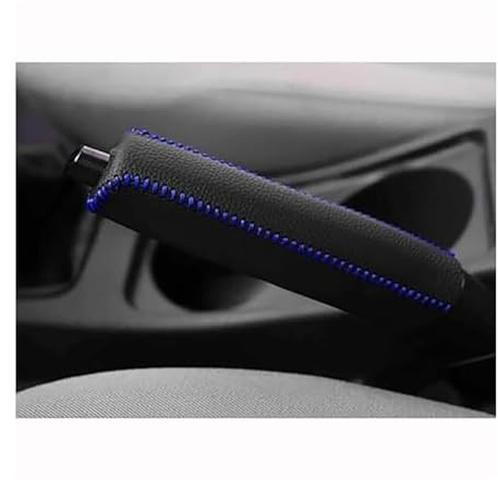 TRQCHIPS Funda Freno Mano Coche, para Ford Focus 2011 2012 2013 2014 2015 2016 2017 2018 Durabilidad Antideslizante Cubierta Freno Mano Accesorios Coche Funda Freno Mano Interior,D