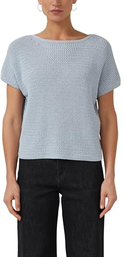 s.Oliver Shirt mit Strickmuster im Relaxed Fit