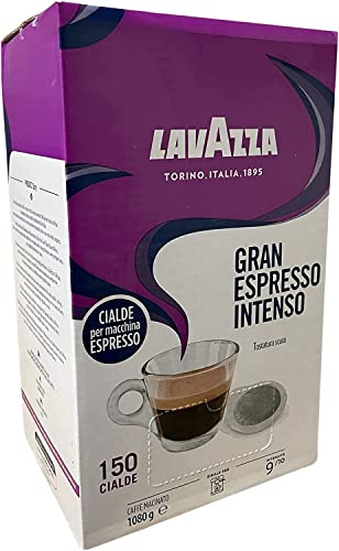 Lavazza Lot de 300 grandes dosettes de café expresso intense
