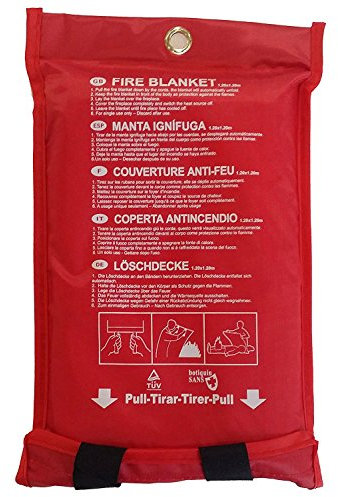 INTERHOME Löschdecke Brandschutzdecke 1 x 1 m