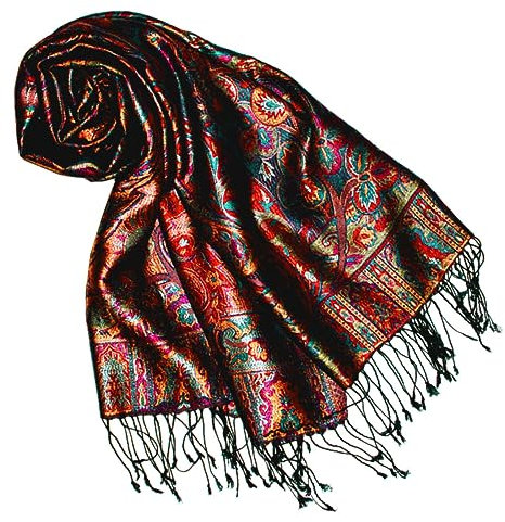 Lorenzo Cana - Echarpe - Imprimé cachemire - Femme 70 x 190 cm Multicolore