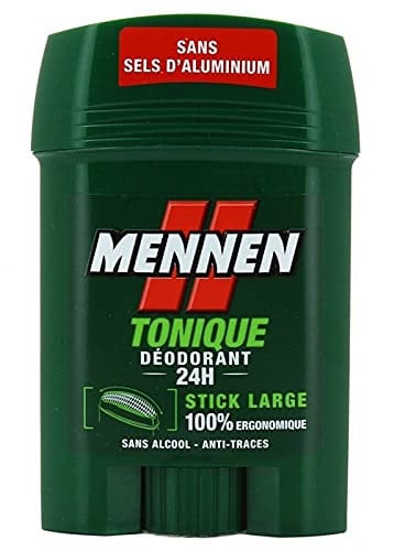 Mennen Stick Large Tonique Deodorant für Herren, 24 Stunden, 50 ml (3 Stück)