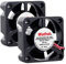 Wathai 5V 12V 24V 30mm Cooling Fan DC Brushless Exhaust Fan 2pcs-WDA3010S12NP2-2-15