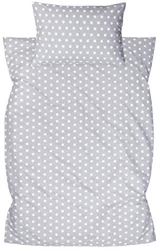 Amilian Kinderbettwäsche 100x135 Baby Bettwäsche Set Größe Babybettwäsche 135x100 mit Kissenbezug 40x60 100% Baumwolle Babybett Kinderbettwäsche 100x135 Jungen Mädchen Bettwaesche