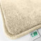 Floordirekt Badematte Carousel 80 x 200 cm, Creme - Weicher & dichter Hochflor - Badezimmerteppich - Extra flauschig - Rutschsichere Rückseite