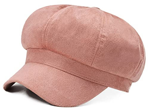 DongBao Schiebermütze Damen Flatcap Newsboy Cap Ballonmütze Baskenmütze Ivy Cap Barett Mütze