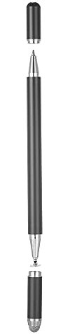 HUIOP Stylet Passif Universel Stylo Capacitif Sensible Toucher Écriture Lisse Compatible avec Les Systèmes Android iOS Blanc,Stylo capacitif
