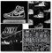 Sneaker-Poster (ungerahmt, 20,3 x 25,4 cm), Hypebeast, Wandkunst, Schuhdekoration, Sneakerhead, Raumdekoration, Air AJ, Teenager, Jungenzimmer, Mädchenzimmer, Wandkunstdrucke – schwarze und