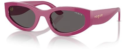 Vogue Eyewear Damen Vo5585s Sonnenbrille, Full Fuchsia/Black Smoke, 54 mm