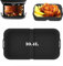Cathpetic 1×10.4L Air Fryer Silicone Liners for Ninja Foodi Flex Drawer AF500UK 10.4L, Large Capacity Black, Flex Drawer Accessories