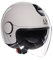 AGV - ETERES E2206, Motorrad Jet-Helmet, Unisex, Materia White, XXL