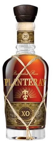 PLANTERAY RUM - (Ex Plantation) - XO 20th Anniversary - Rhum - 40% Alcool - Origine : Barbade - Notes de Vanille & Cacao - 70 cl