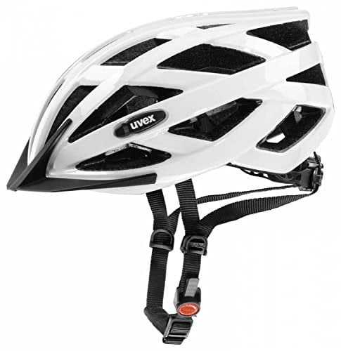 uvex i-vo - Leichter Allround-Helm für Damen und Herren - individuelle Größenanpassung - erweiterbar mit LED-Licht - White - 52-57 cm