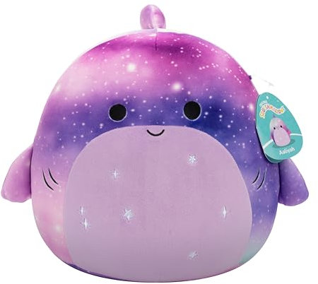 Squishmallows SQCR06574 - Aaliyah der Hai 30 cm, offizielles Jazwares Plüsch, superweiches Kuscheltier