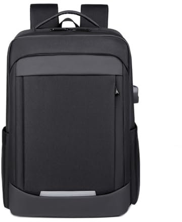 SONARIN Multifuncional Grande Mochila Hombre,Impermeable Mochila Portatil 17 Pulgadas Mochila de Trabajo Mochila de Viaje Mochila Escolar Bolsa Casual con Puerto de Carga USB(Negro)