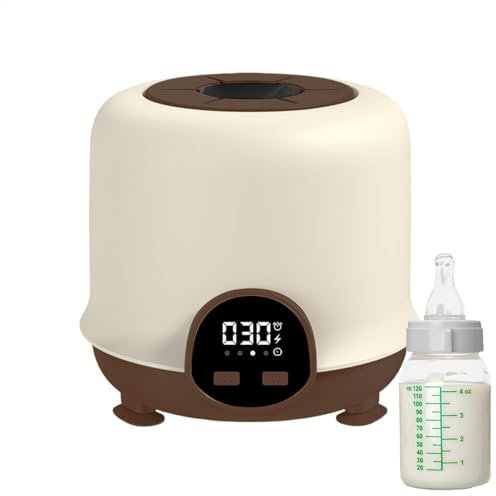 Bouteille électrique pour bébé en poudre, mélangeur de formule pour bébé automatique - Low bruit sans bulles Blender de bouteille de lait - Shakers électriques, affichage LED, bidirection à 360 degrés