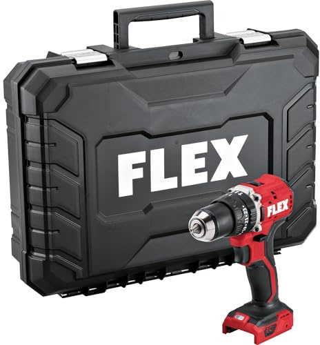 Flex 534915 - Taladro atornillador de impacto inalámbrico de 2 velocidades, 18 V, PD 2G, 18-EC, LD TC (con sistema de gestión electrónica, motor sin escobillas)