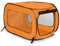 Beatrice Home Fashions SOLPPK00ORG Pop Up Pet Kennel Portable Pet Kennel Cage, Orange
