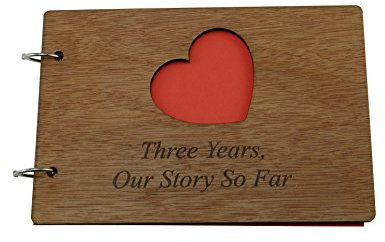 3 Years Our Story So Far – Sammelalbum, Fotoalbum oder Notizbuch, Idee zum 3. Jahrestag
