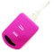 Schlüssel Hülle OA für 2 Tasten Auto Schlüssel Silikon Cover von Finest-Folia (Neon Pink)
