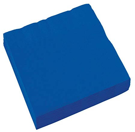 PARTY DISCOUNT Servietten blau, 33 x 33 cm, 20 Stück