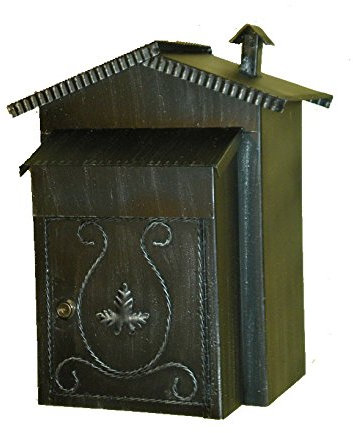 Cassetta Postale in Ferro Battuto - Art. 6009 - Cassette postali con fissaggio a parete - Cassetta per Lettere in Ferro Battuto