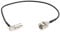 HangTon DIN 1.0/2.3 to BNC 3G SDI Cable for Blackmagic Camera Video Assist Monitor Hyperdeck Shuttle RG174/U 75 ohm (30cm, Right Angle DIN 1.0/2.3 to Male BNC)