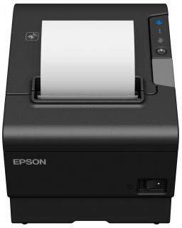 Epson TM-T88VI-iHub (751A0): PS, Black, UK POS Printers, W126140822 (Black, UK POS Printers, Thermal, POS Printer, 180 x 180 DPI, 350 mm/sec, 1.41 x 3.39 mm, ANK)