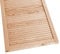 ben+camilla.com Lamellentür Holztür Natur 1400 x 594 x 21 mm mit geschlossenen Lamellen für Regale, Schränke, Möbel | Kiefer Holz unbehandelt