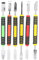 6-in-1 Mobile Phone Disassemble Crowbar, Vanadium Steel Metal Prying Knife Opening Hand Tool Set for Computer Mobile Phone Tablet Repairing