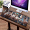 YWSZY Tapis de Souris, 80x30cm Grande Souris Hot Girl Sexy Pad Souris Gamer Clavier De Tapis Table Protector Soft Gaming Tapis De Tablet PC (Color : A)