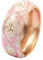 UJOY Bracelet large en émail avec bordure dorée pour femme bracelet large en émail fait à la main pour femme bracelet manchette doré bijou cadeau 💖 Bracelet manchette personnalisé pour femme 7.4in