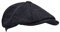 WALKER AND HAWKES Unisex Bakerboy-Ballonmütze aus Tweed - 8-Panel-Konstruktion - Blauer Tweed - S (57cm)