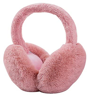 LICHENGTAI Damen Winter Ohrenwärmer Ohrenschützer Mädchen Winter Warmer Plüsch Ohrenwärmer Mädchen Klassische Ohrschützer Weiche Flauschige Winterzubehör Outdoor Ohrenmuscheln