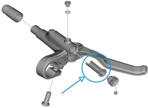 SHIMANO Griff L-förmig Modisch 1 stück Membran BL-MT200 Hebel Lever Griffstück