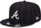 New Era 9Fifty Snapback Cap - Pinstripe Atlanta Braves