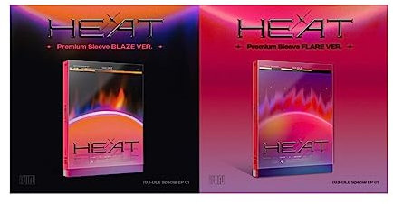 (G) I-DLE - Special Album HEAT [SLEEVE VER.] (FLARE ver.)