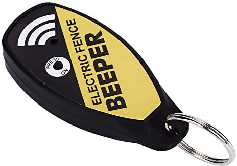 WGFOIP Electric Fence Voltage Tester, Portable Fence Fault Finder with Switch Button and Loud Alarm for Livestock Fence Detection