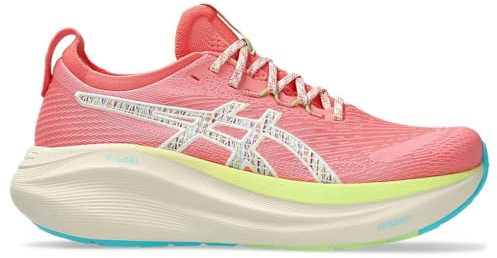 ASICS Damen Gel-Nimbus 27 Tr Sneaker, Nature Bathing Guava, 40 EU