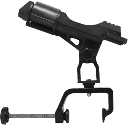 Rutenhalter für Fischerboote,Angelrutenhalter für Boote | Metall Bootsstangenhalter Rutenhalter für Kajak | Allzweck-Angelrutenhalter, Angelboot-Zubehör für runde Vierkantrohre